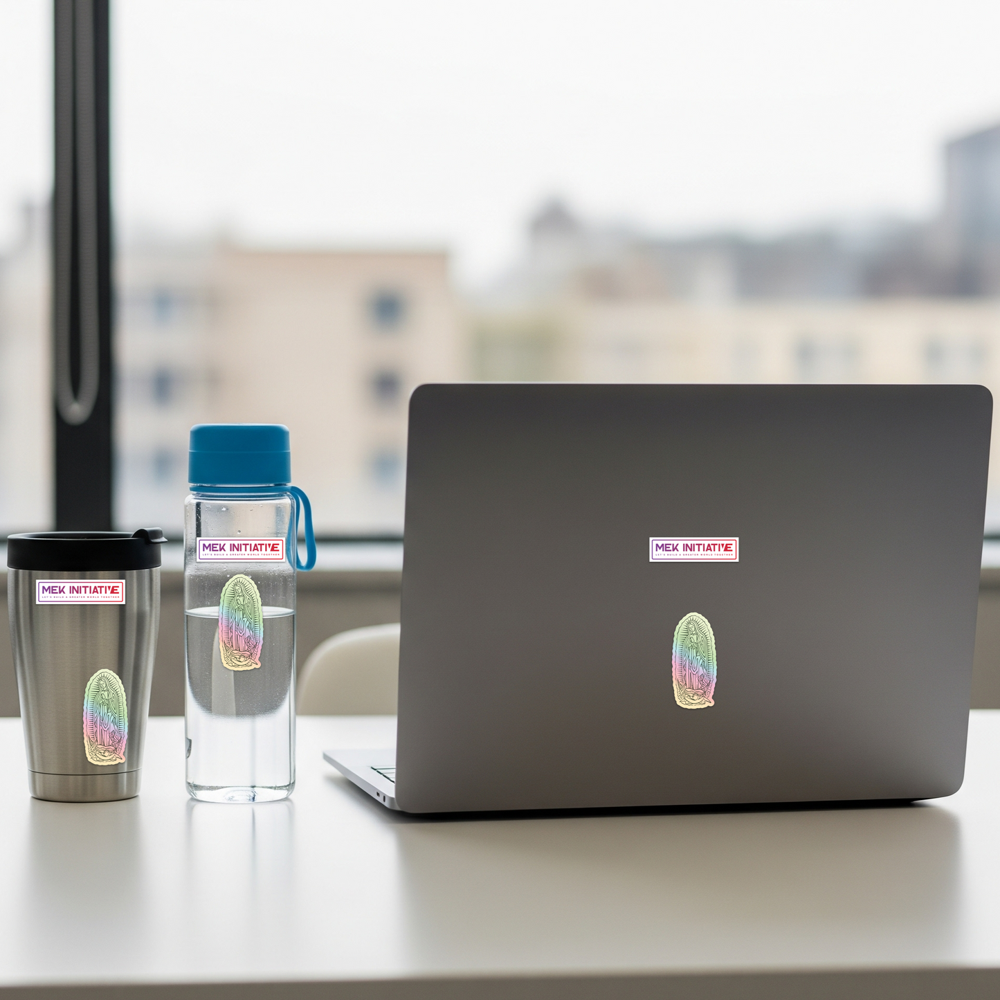 đź’« Our Lady of Guadalupe Holographic Sticker